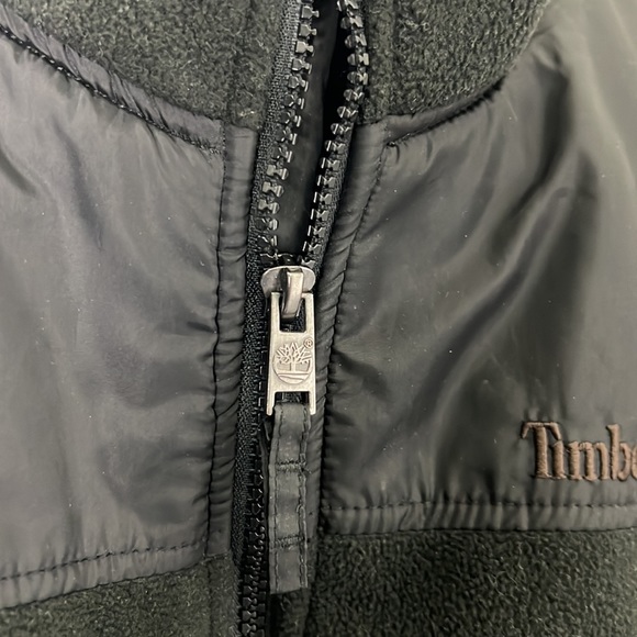 Timberland Girls Youth Zipped Up Fleece Jacket Size Medium - Picture 3 of 11